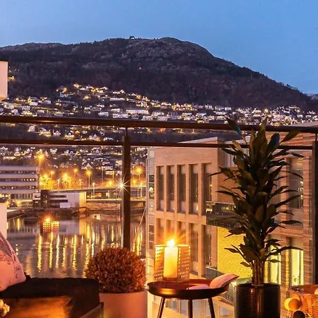 Modern - Amazing Terrace And Fjord View, Close To Center *