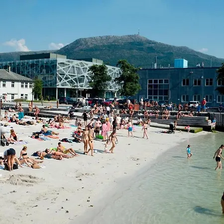 Modern - Amazing Terrace And Fjord View, Close To Center 베르겐