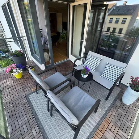 아파트 Modern - Amazing Terrace And Fjord View, Close To Center *