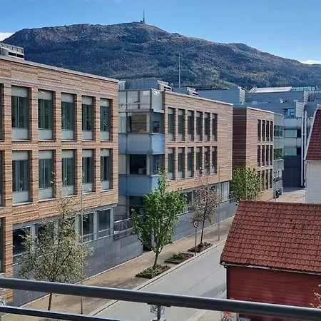 아파트 Modern - Amazing Terrace And Fjord View, Close To Center