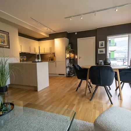 Apartment Modern - Amazing Terrace And Fjord View, Close To Center