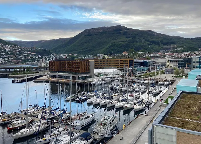 Modern - Amazing Terrace And Fjord View, Close To Center *
