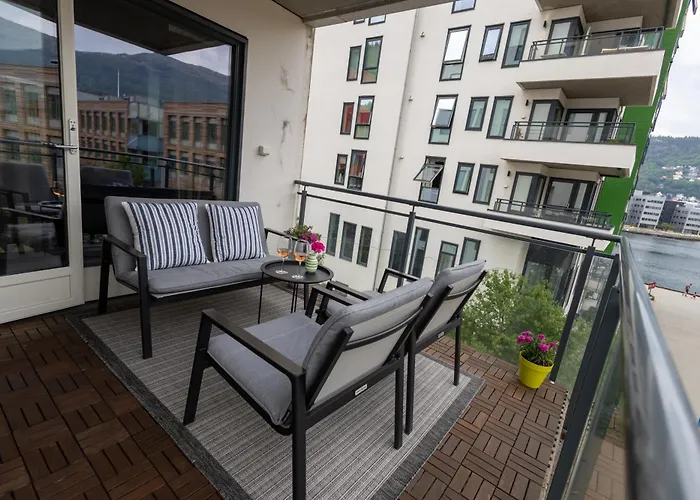 Apartment Modern - Amazing Terrace And Fjord View, Close To Center *